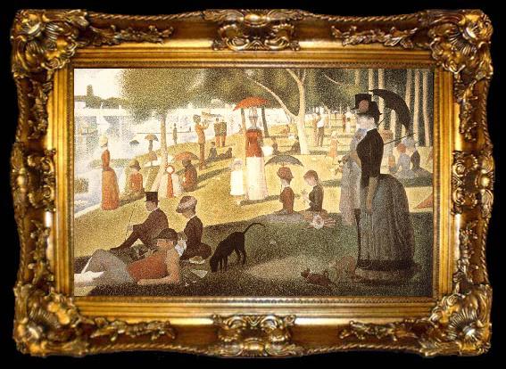 framed  Mikhail Vrubel Georges Seurat, ta009-2